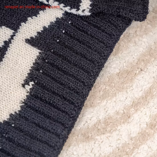 レナペットトローチファッショナブルで快適なダイヤモンドパターン良質暖かいニットソフトデザインの犬のセーター